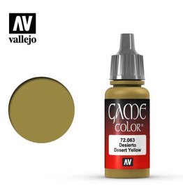 Acrylicos Vallejo AV GC: Desert Yellow 72.063 (17 ml)