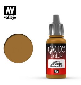 Acrylicos Vallejo AV GC: Metallic - Glorious Gold 72.056 (17 ml)
