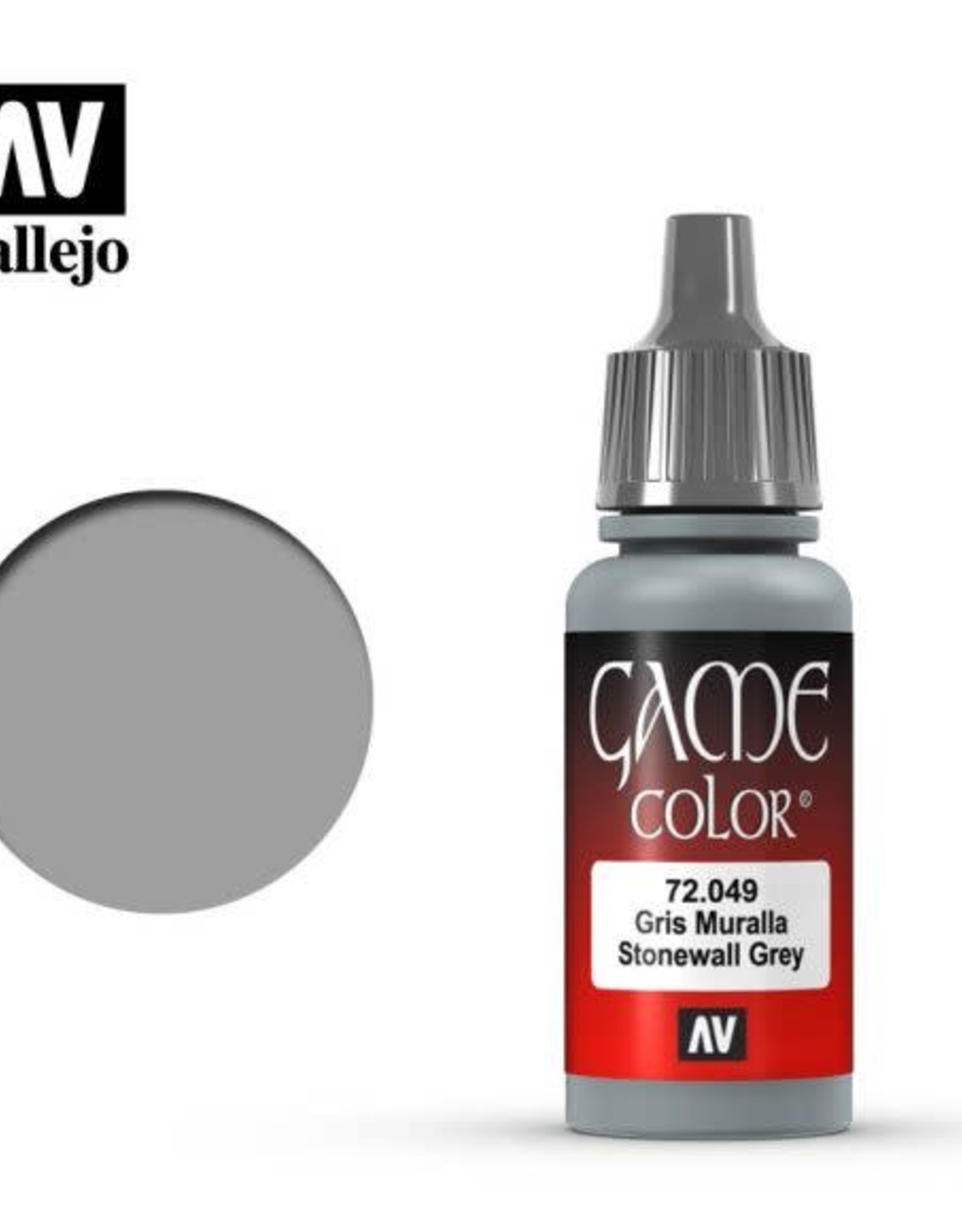 Acrylicos Vallejo AV GC: Stonewall Grey 72.049 (17 ml)