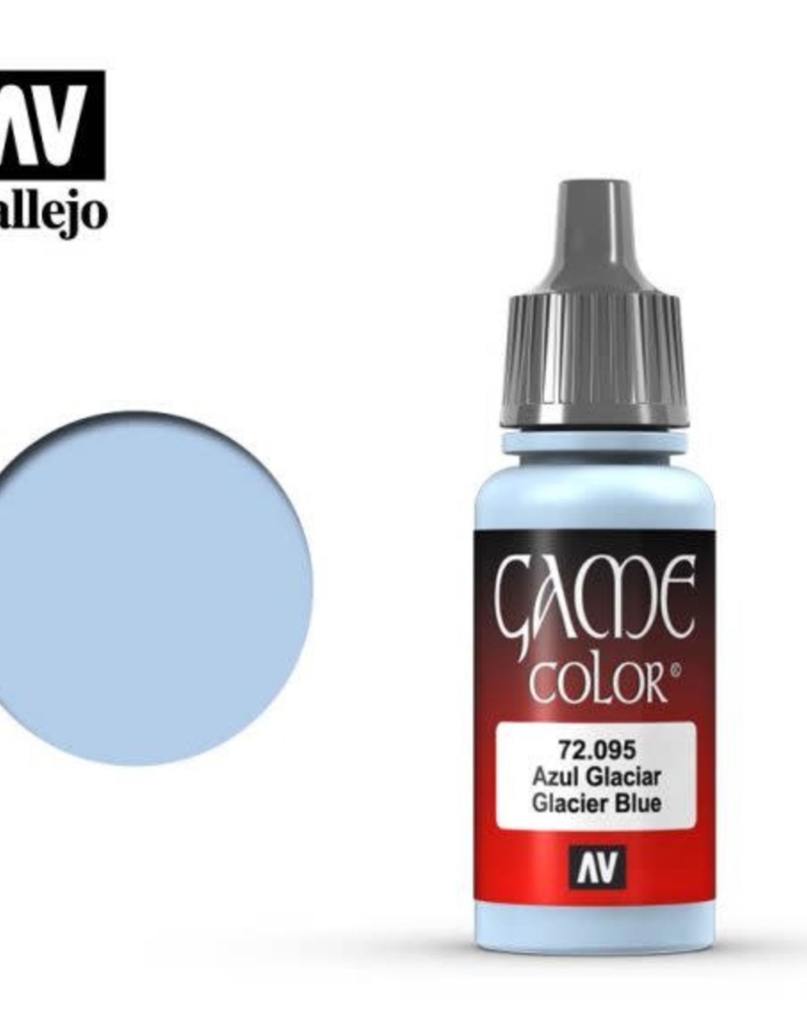 Acrylicos Vallejo AV GC: Glacier Blue 72.095 (17 ml)