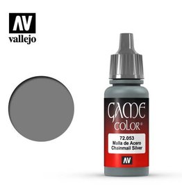 Acrylicos Vallejo AV GC: Metallic - Chainmail Silver 72.053 (17 ml)