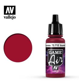 Acrylicos Vallejo AV GA: Scarlet Red 72.712 (17 ml)