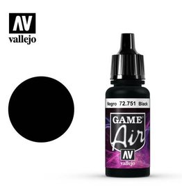 Acrylicos Vallejo AV GA: Black 72.751 (17 ml)