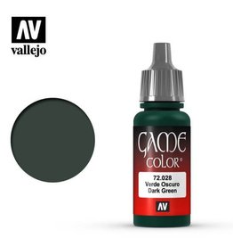 Acrylicos Vallejo AV GC: Dark Green 72.028 (17 ml)