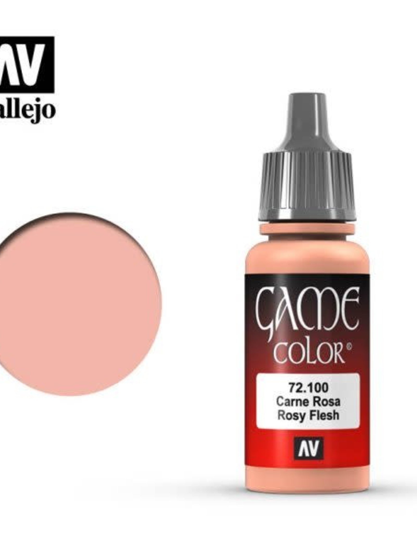 Acrylicos Vallejo AV GC: Rosy Flesh 72.100 (17 ml)