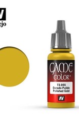 Acrylicos Vallejo AV GC: Metallic - Polished Gold 72.055 (17 ml)