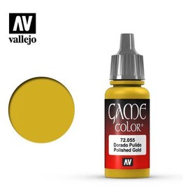 Acrylicos Vallejo AV GC: Metallic - Polished Gold 72.055 (17 ml)