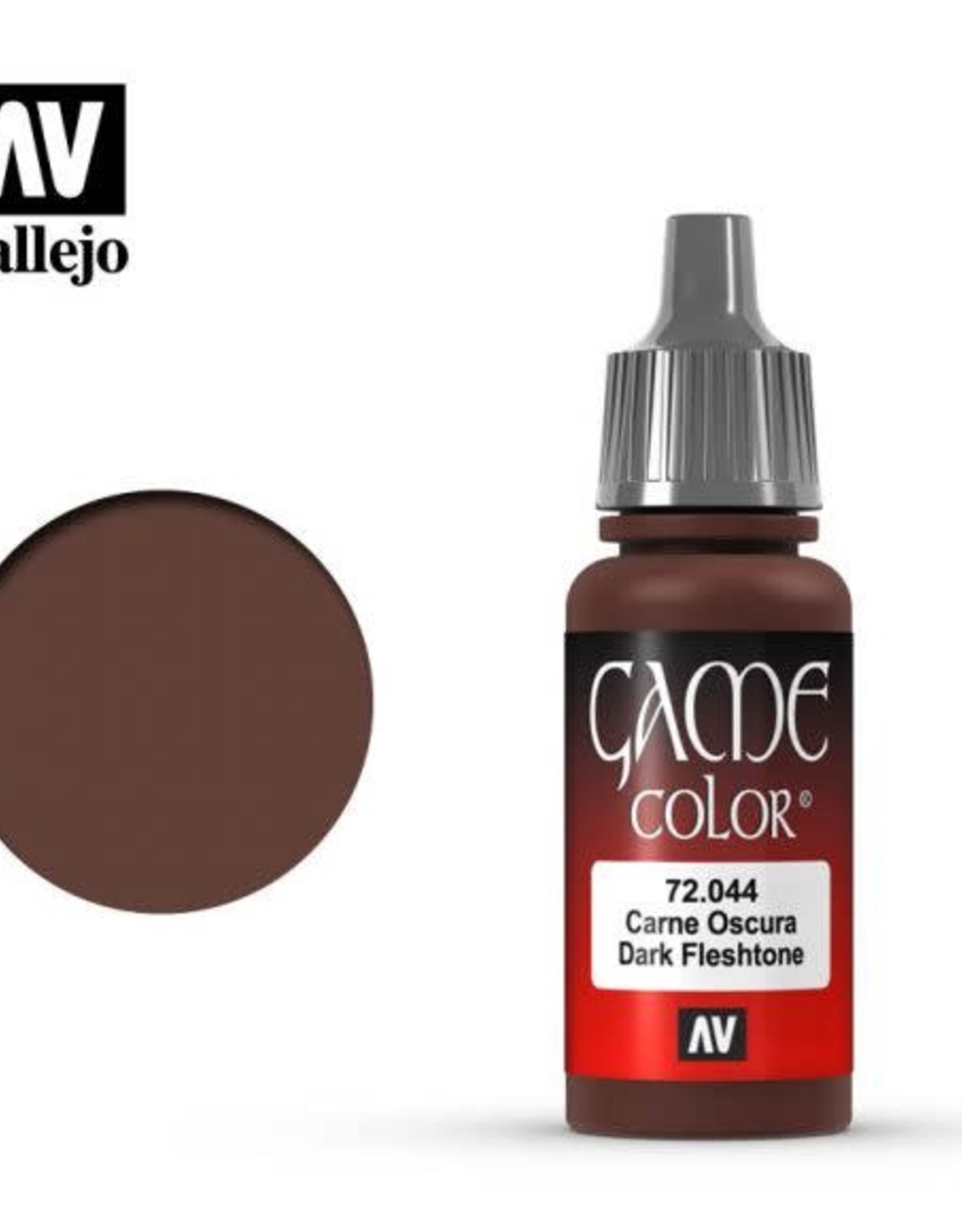 Acrylicos Vallejo AV GC: Dark Fleshtone 72.044 (17 ml)