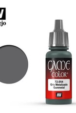 Acrylicos Vallejo AV GC: Dark Gunmetal 72.054 (17 ml)