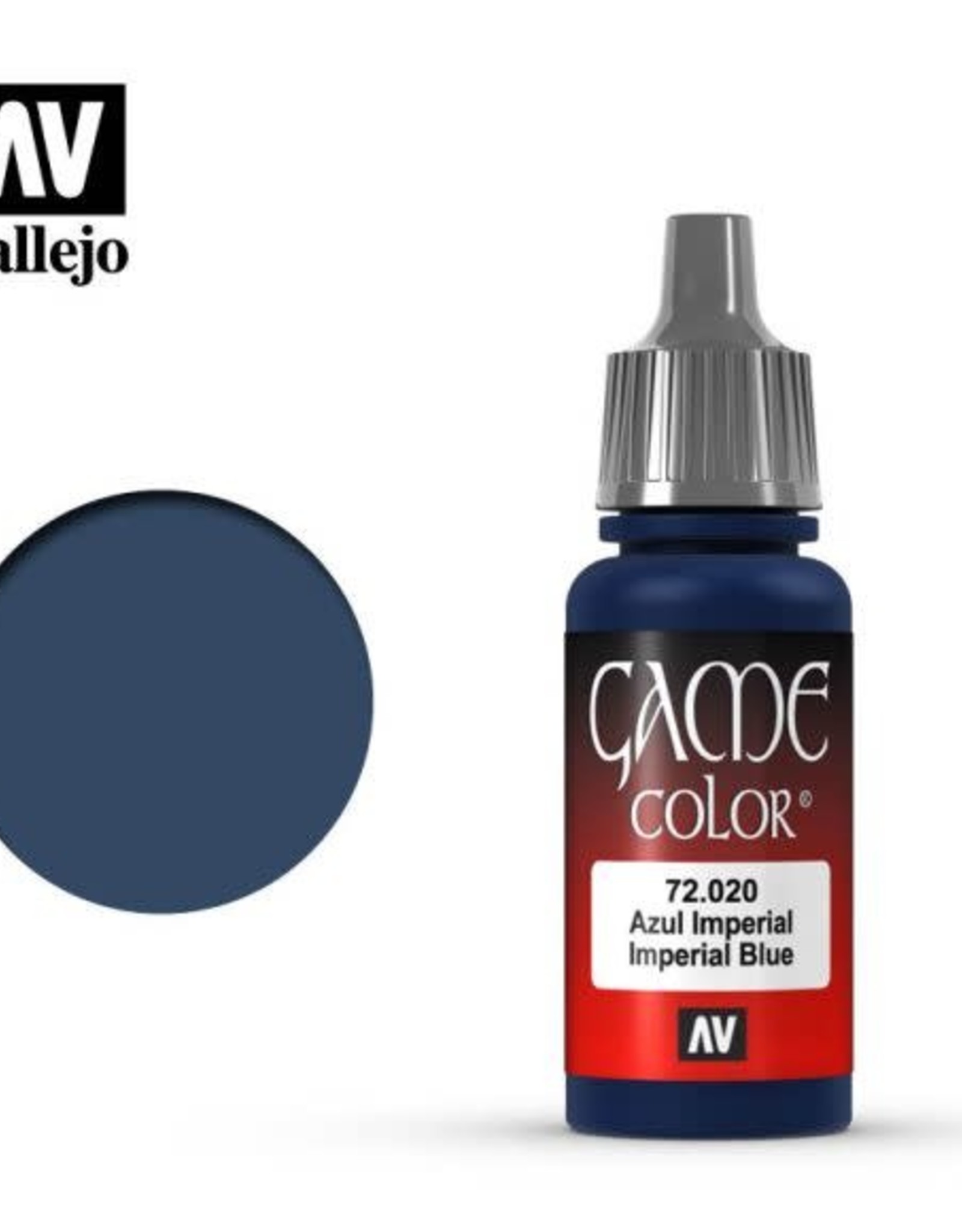 Acrylicos Vallejo AV GC: Imperial Blue 72.020 (17 ml)
