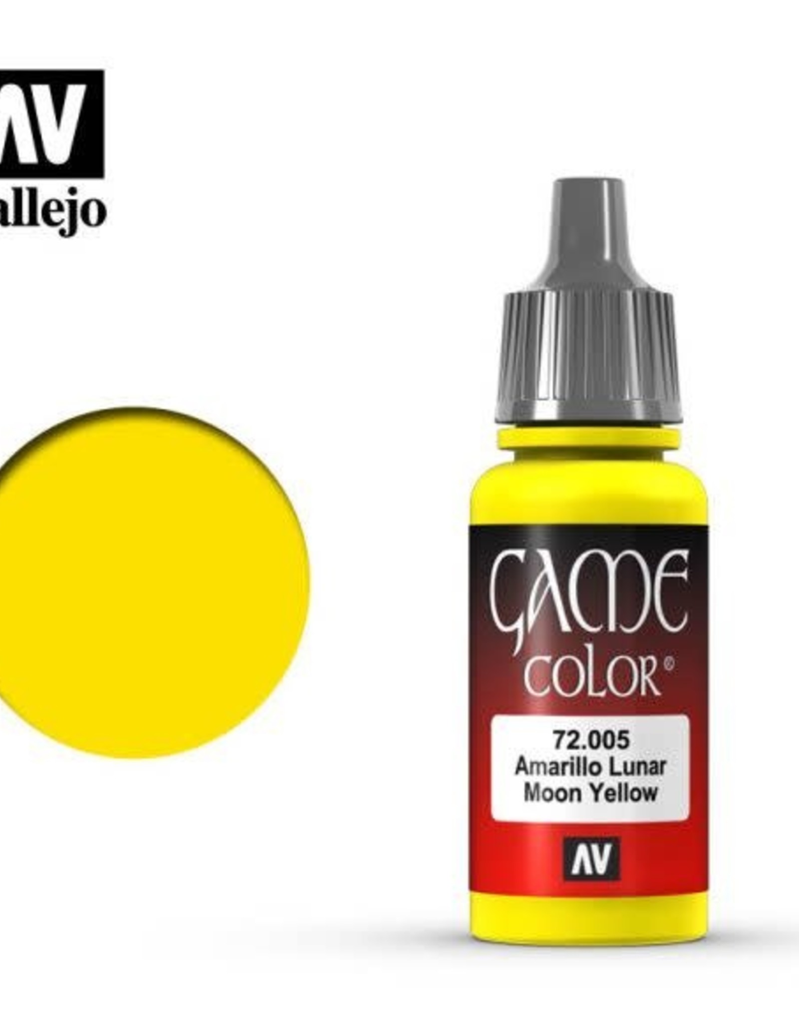 Acrylicos Vallejo AV GC: Moon Yellow 72.005 (17 ml)