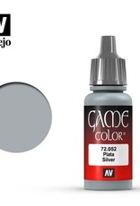 Acrylicos Vallejo AV GC: Metallic - Silver 72.052 (17 ml)