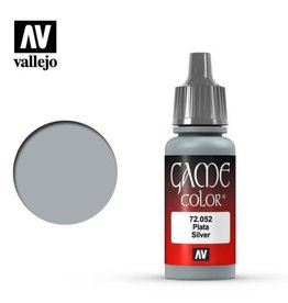 Acrylicos Vallejo AV GC: Metallic - Silver 72.052 (17 ml)