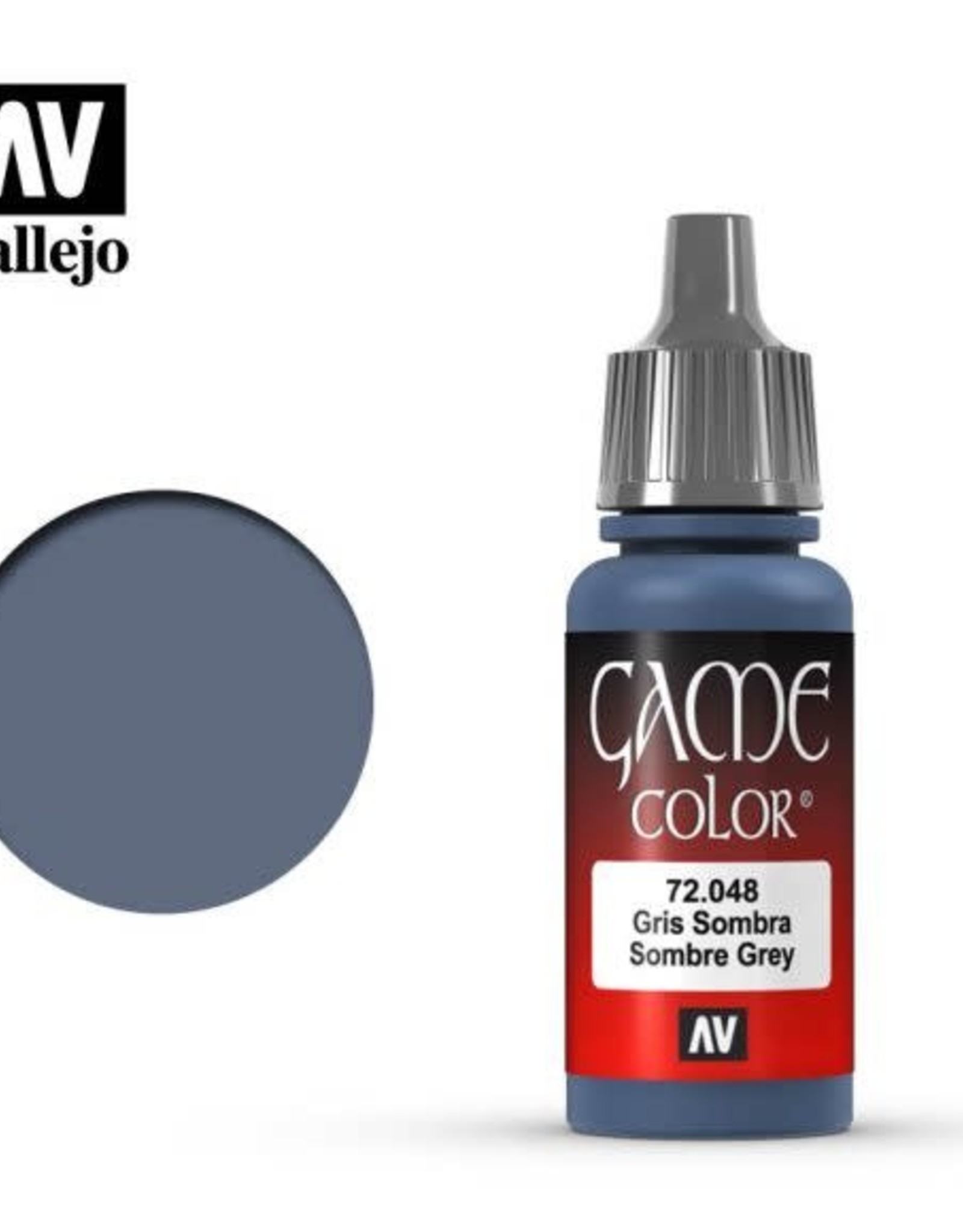 Acrylicos Vallejo AV GC: Sombre Grey 72.048 (17 ml)