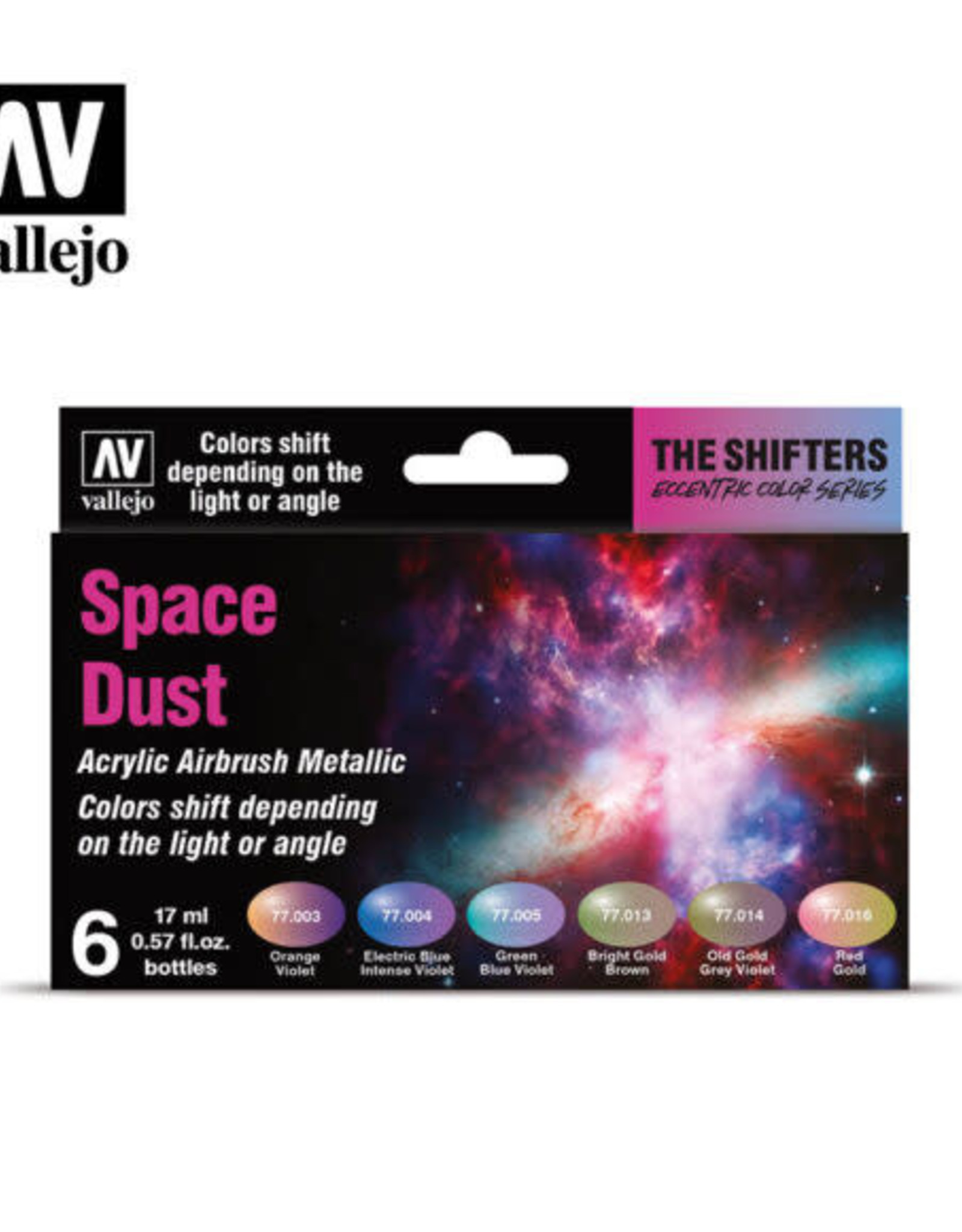 Acrylicos Vallejo AV Space Dust 77.091 Paint Set