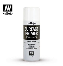 Acrylicos Vallejo AV Spray: White Primer 28.010 (400 ml)