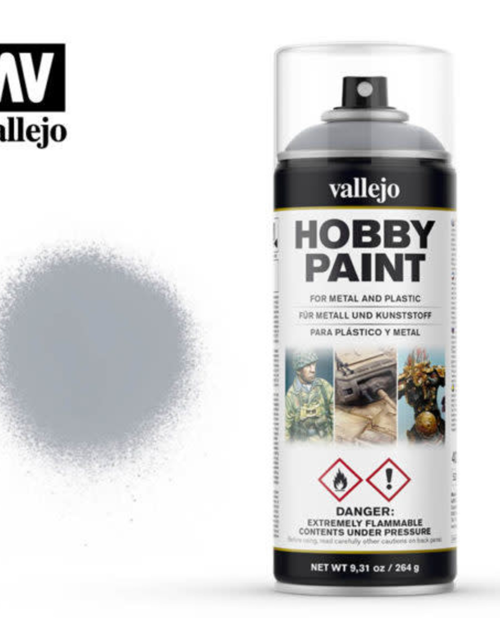 Acrylicos Vallejo AV Spray: Silver 28.021 (400 ml)