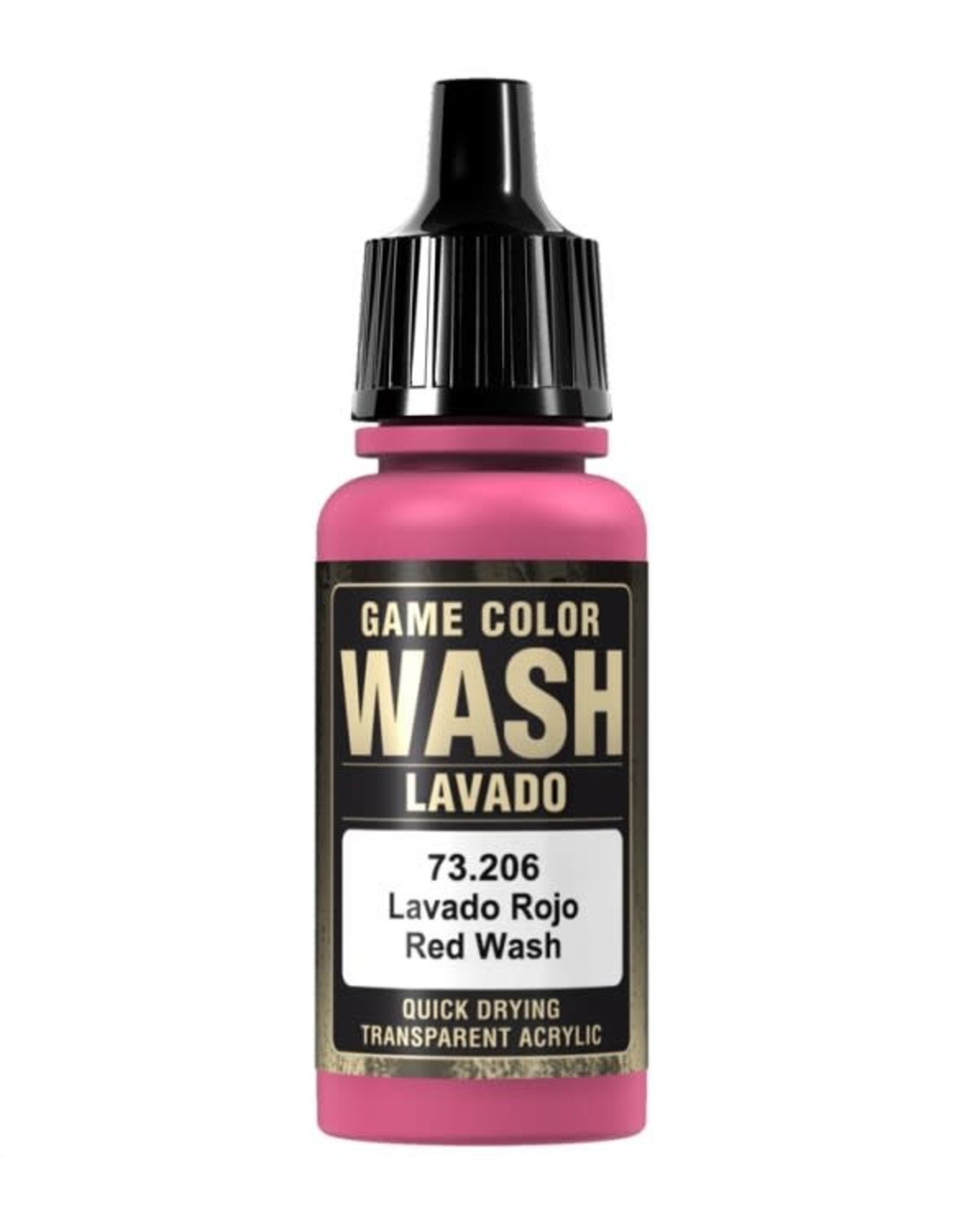 Acrylicos Vallejo AV GC: Red Wash 73.206 (18ml)