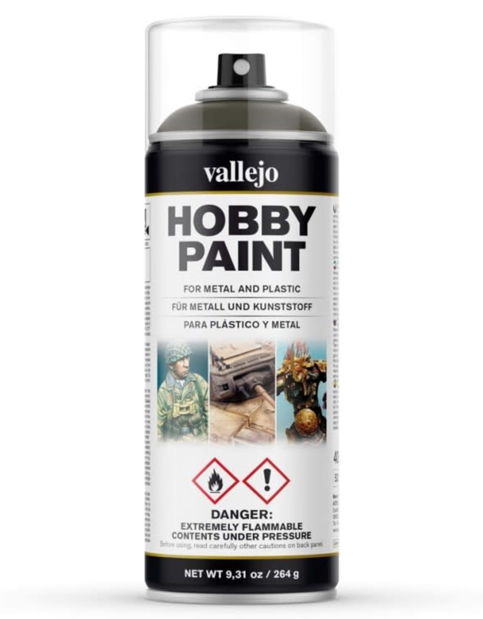 Acrylicos Vallejo AV Spray: Russian Green 4BO (400 ml.) 28.003