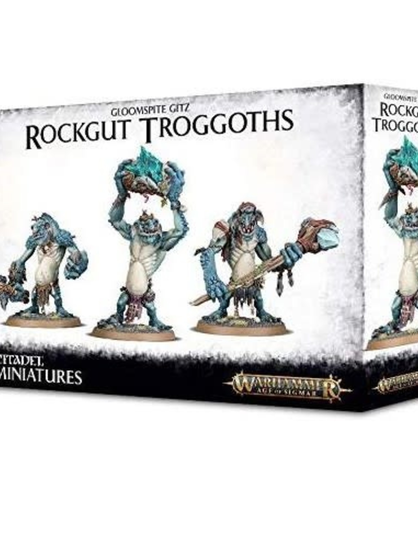 Games Workshop Warhammer AoS: Gloomspite Gitz - Rockgut Troggoths