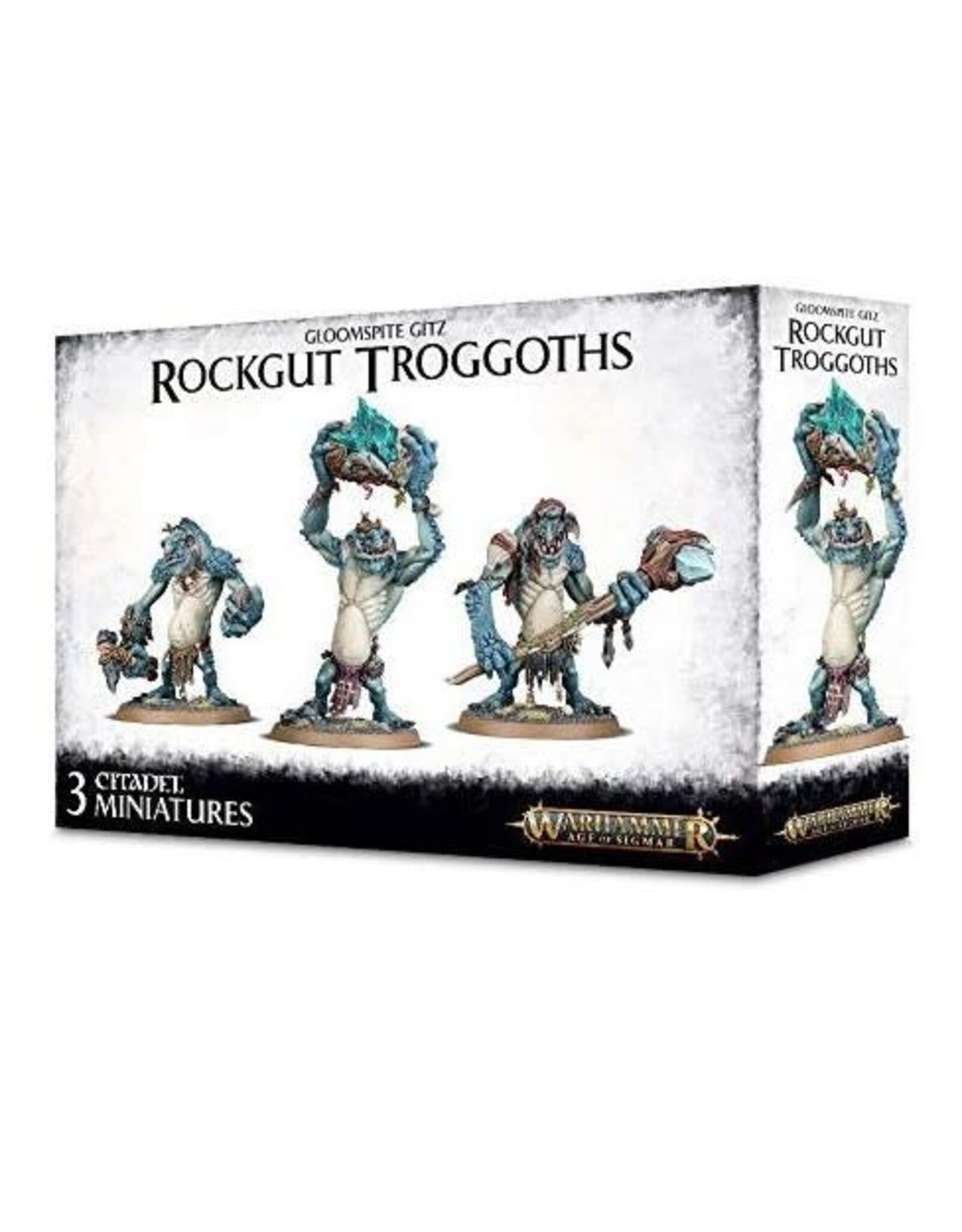 Games Workshop Warhammer AoS: Gloomspite Gitz - Rockgut Troggoths