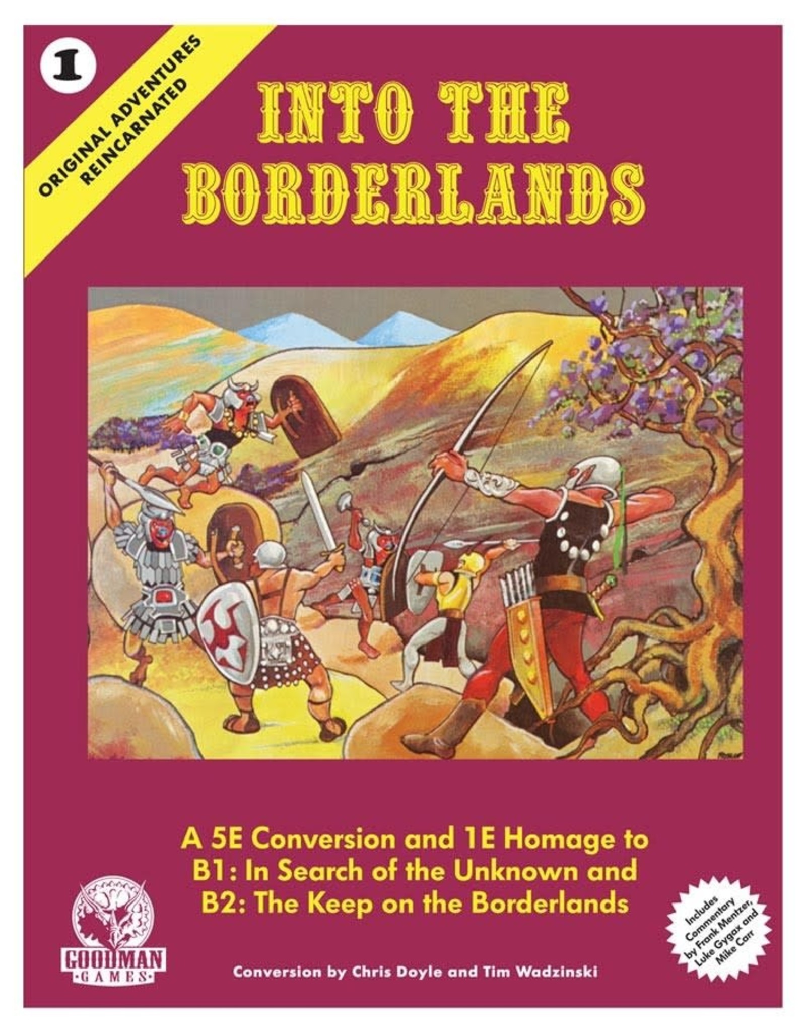 Goodman Games 5E: OAR 1: Into the Borderlands (HC)