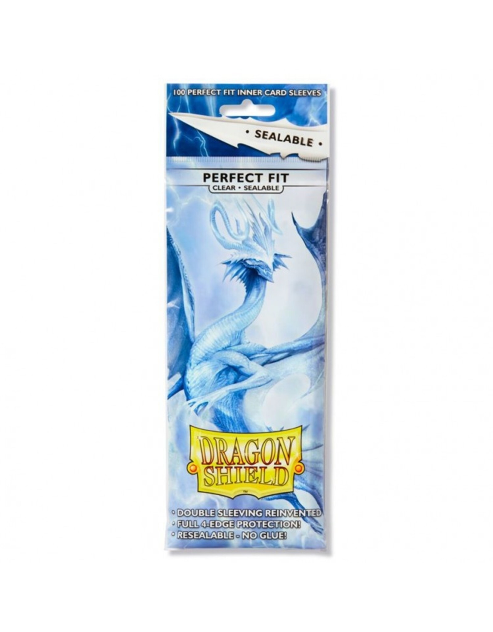 Arcane Tinmen Dragon Shield Perfect Fit Sealable Inner Sleeves: Clear (100 ct)