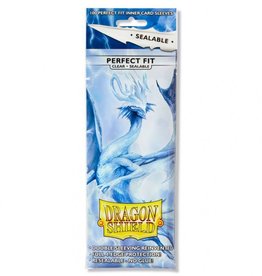 Arcane Tinmen Dragon Shield Perfect Fit Sealable Inner Sleeves: Clear (100 ct)