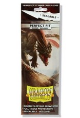 Arcane Tinmen Dragon Shield Perfect Fit Sealable Inner Sleeves: Smoke (100 ct)