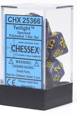 Chessex CHX Speckled Dice: Twilight Poly 7-Die Set 25366