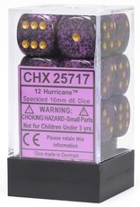 Chessex CHX Speckled Dice: Hurricane 16mm d6 Block (12ct) 25717