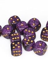 Chessex CHX Speckled Dice: Hurricane 16mm d6 Block (12ct) 25717