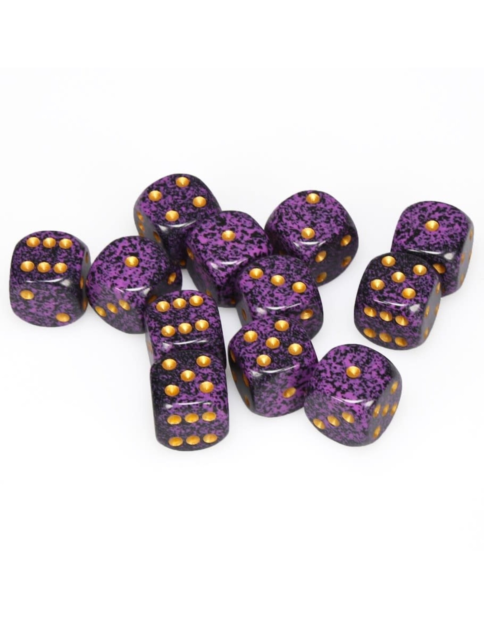 Chessex CHX Speckled Dice: Hurricane 16mm d6 Block (12ct) 25717