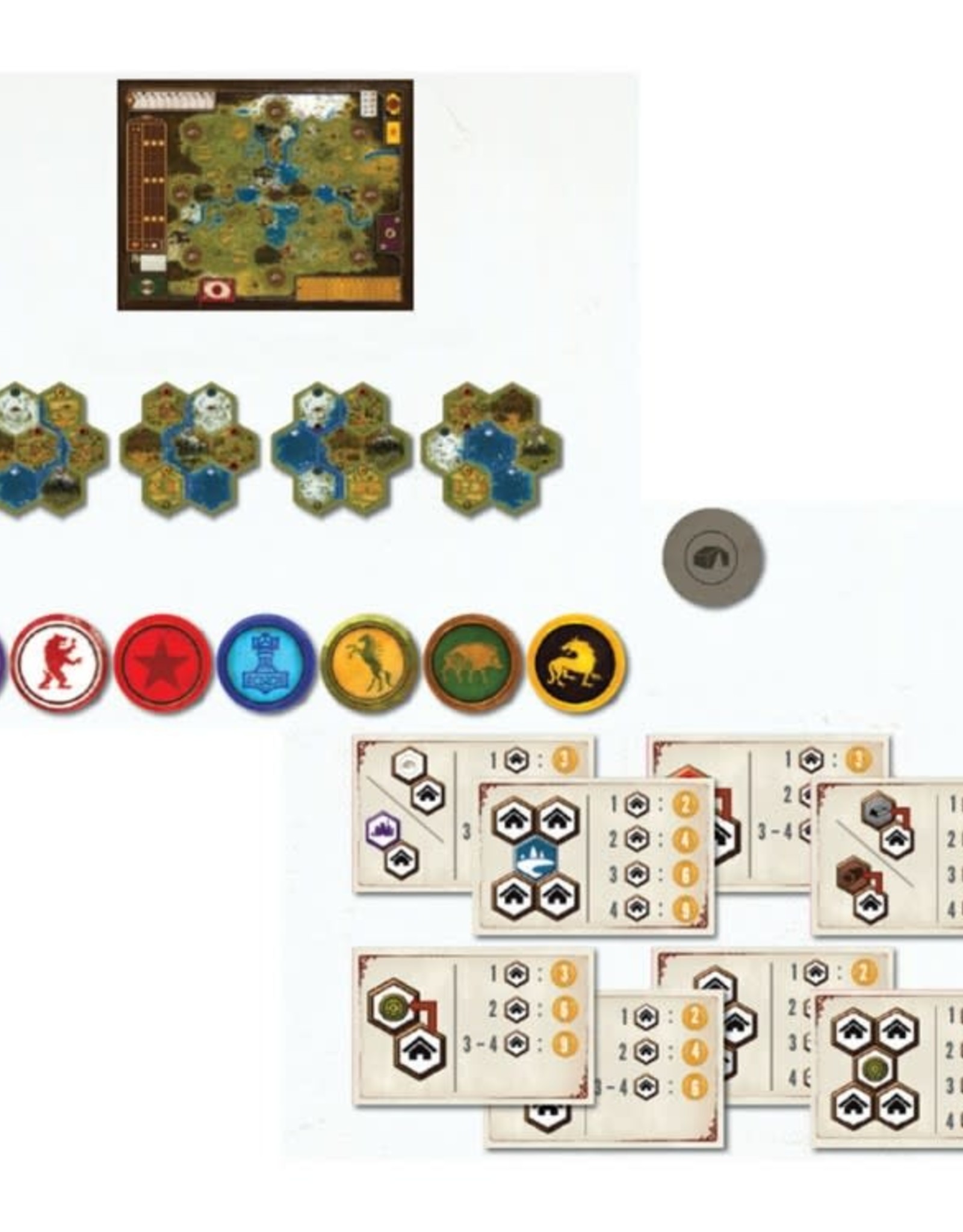 Stonemaier Games Scythe Modular Board