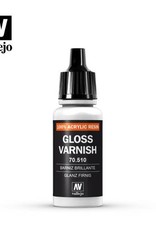 Acrylicos Vallejo AV AP: Gloss Varnish 70.510 (17 ml)