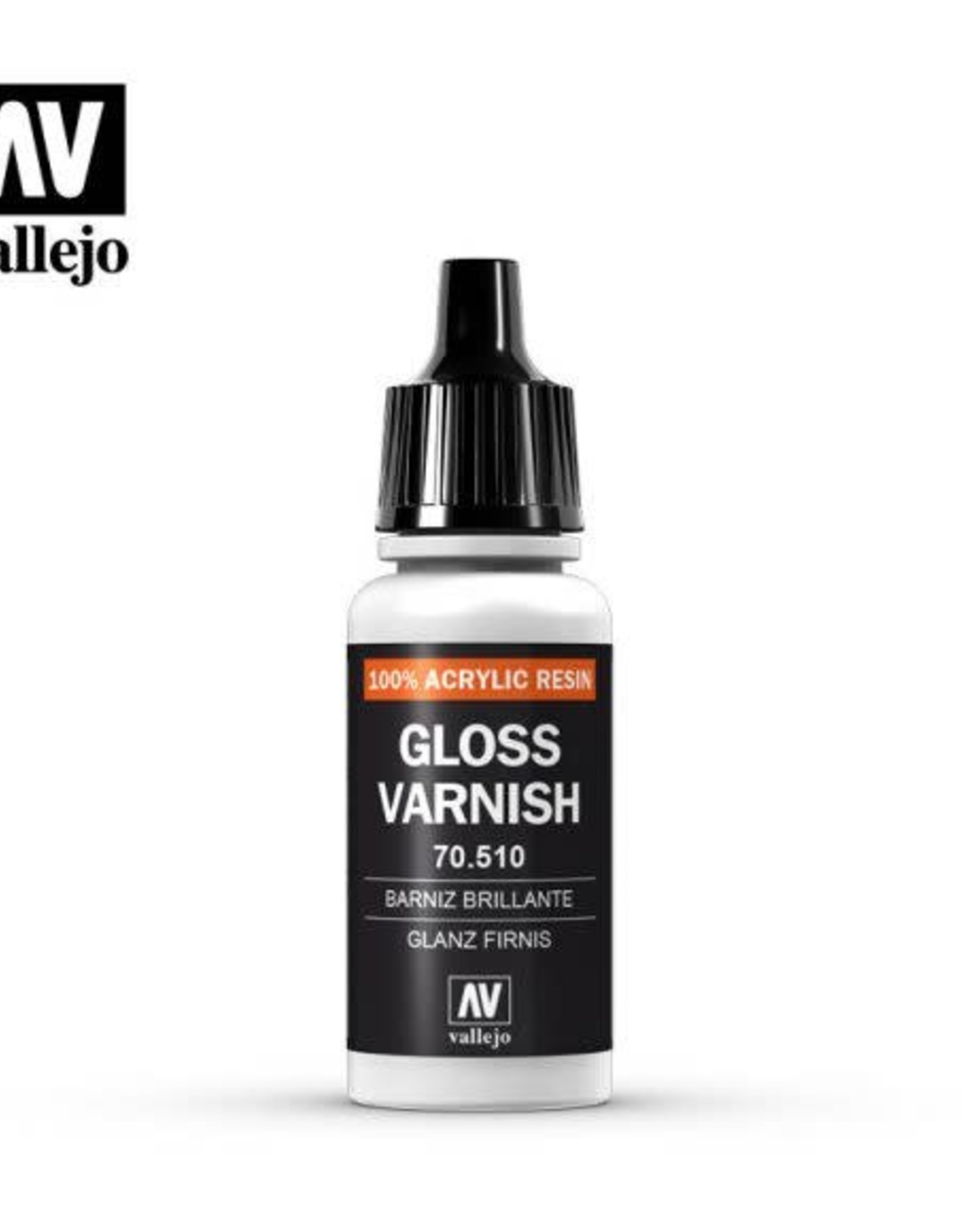 Vallejo AV AP: Gloss Varnish 70.510 (17 ml)