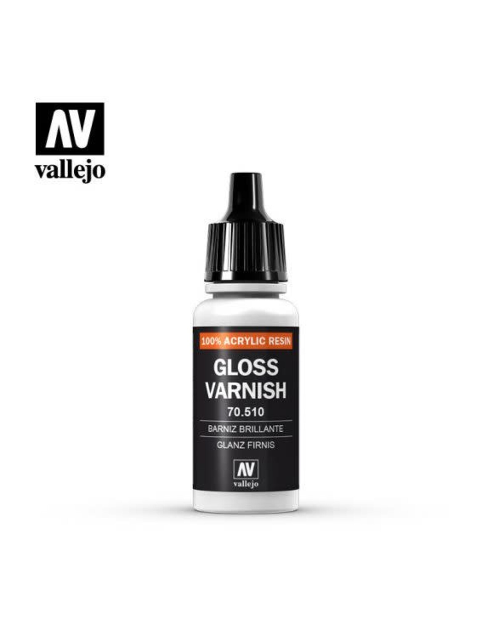 Vallejo AV AP: Gloss Varnish 70.510 (17 ml)