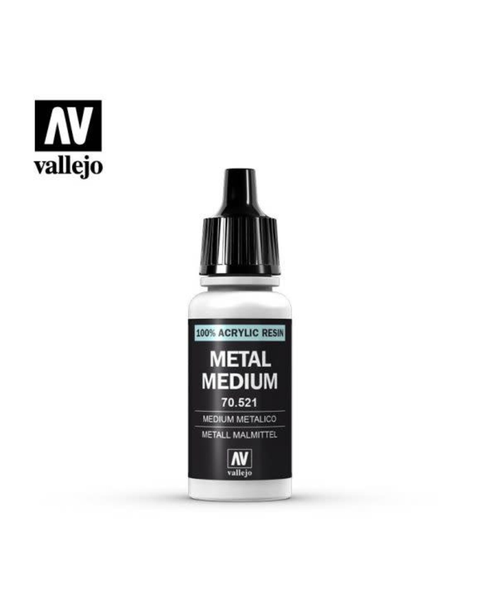 Vallejo AV MC: Metal Medium 70.521 (17 ml)