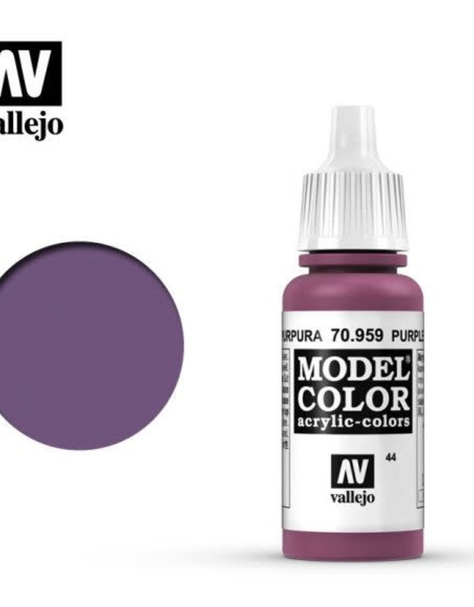 Acrylicos Vallejo AV MC: Purple 70.959 (17 ml)