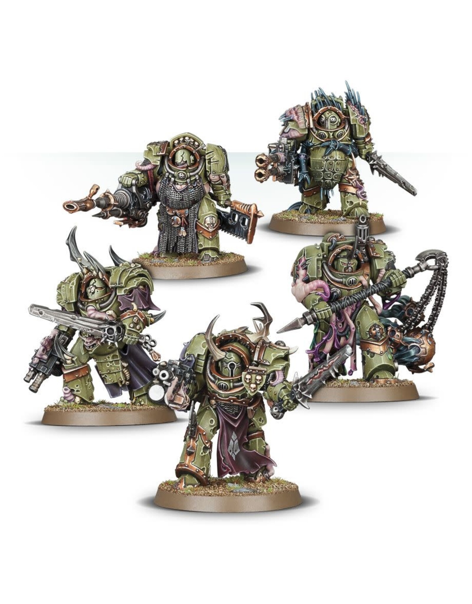 Games Workshop Warhammer 40k: Death Guard - Blightlord Terminators