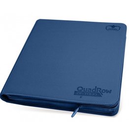 Ultimate Guard UGD 12/24 Pocket QuadRow Xenoskin Zipfolio - Dark Blue