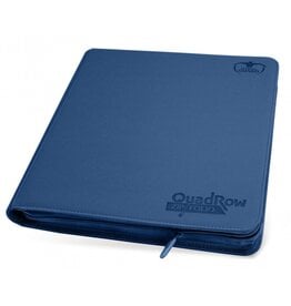 Ultimate Guard UGD 12/24 Pocket QuadRow Xenoskin Zipfolio - Dark Blue