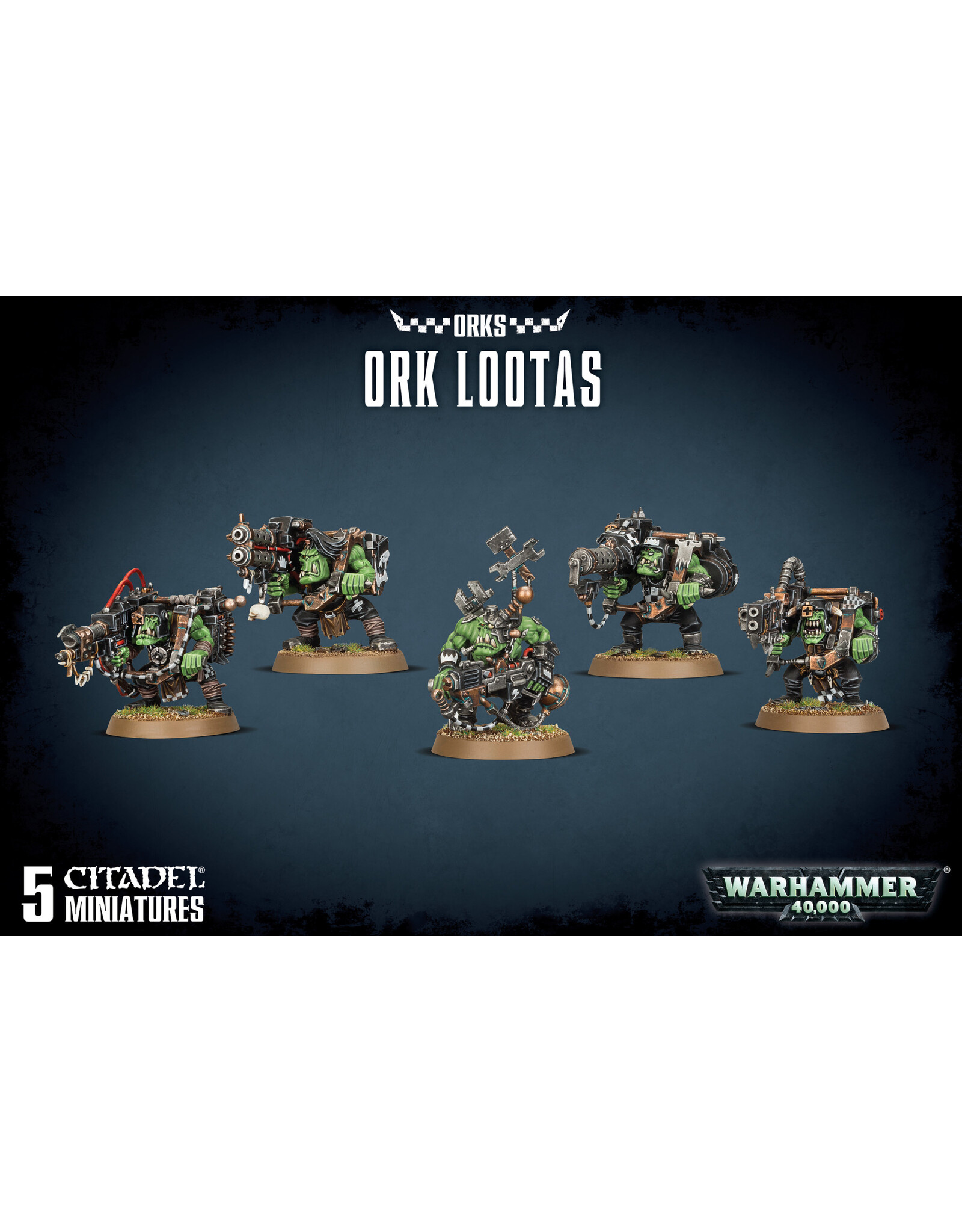 Games Workshop Warhammer 40k: Orks - Ork Lootas & Burnas