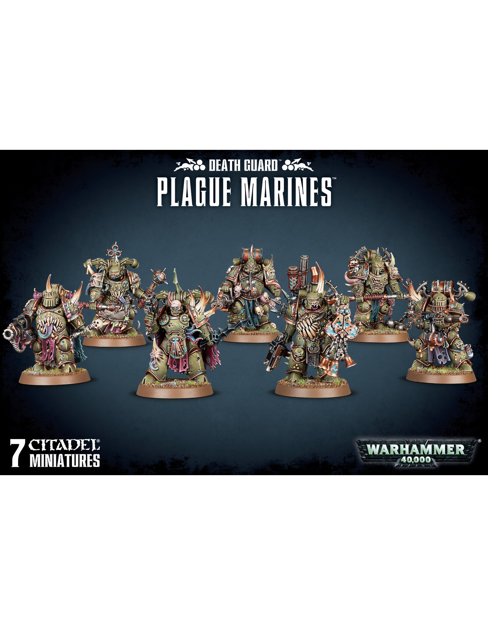 Games Workshop Warhammer 40k: Death Guard - Plague Marines