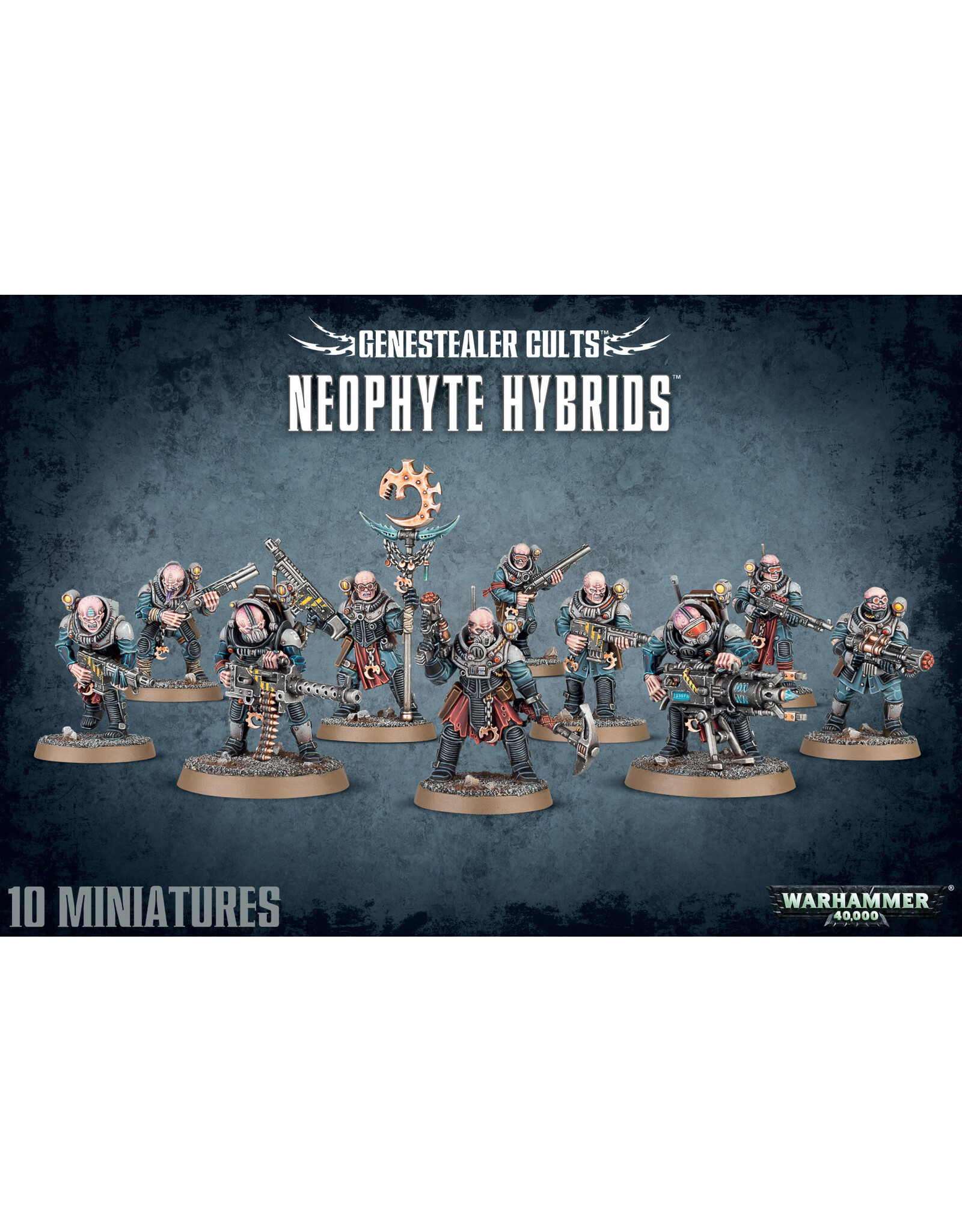 Games Workshop Warhammer 40k: Genestealer Cults - Neophyte Hybrids