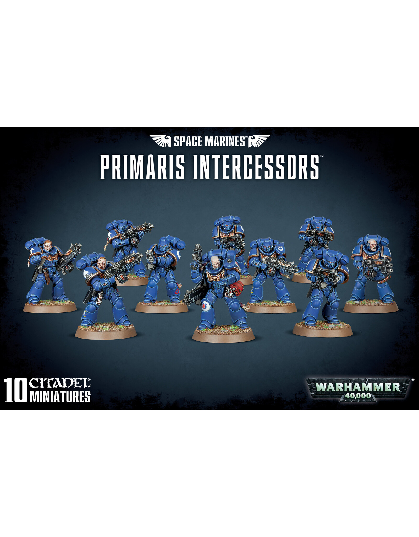 Games Workshop Warhammer 40k: Space Marines - Primaris Intercessors