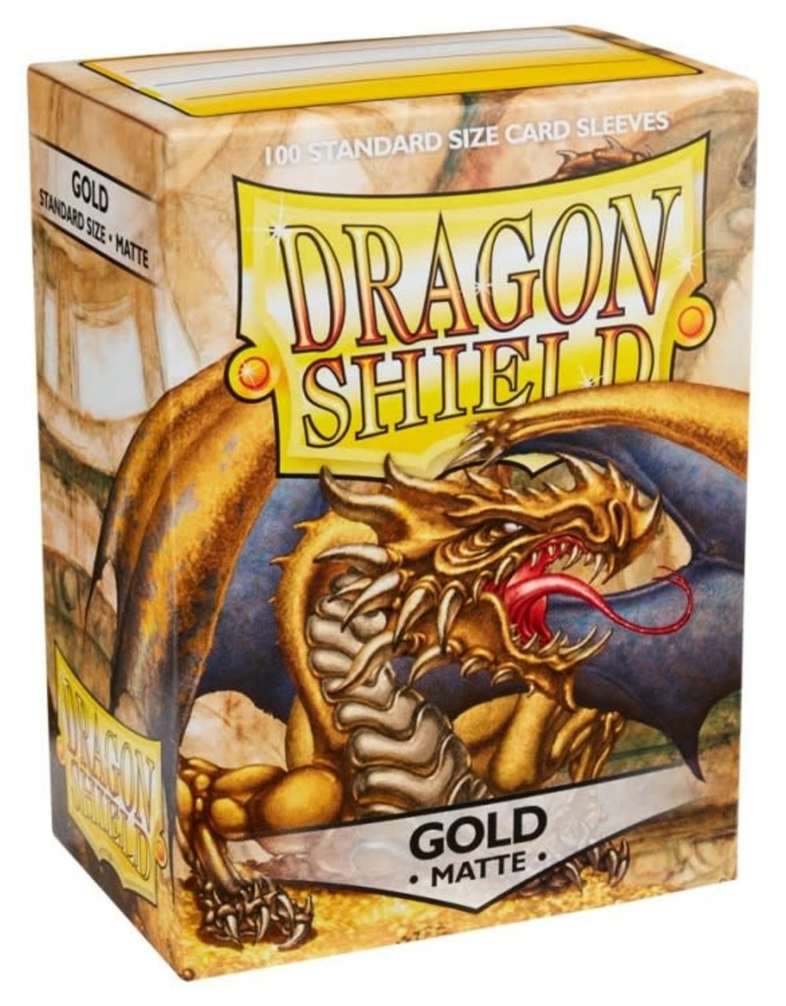 Arcane Tinmen Dragon Shield Matte: Gold (100 ct)