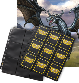 Arcane Tinmen Dragon Shield Pages: 18-Pocket (1 ct)