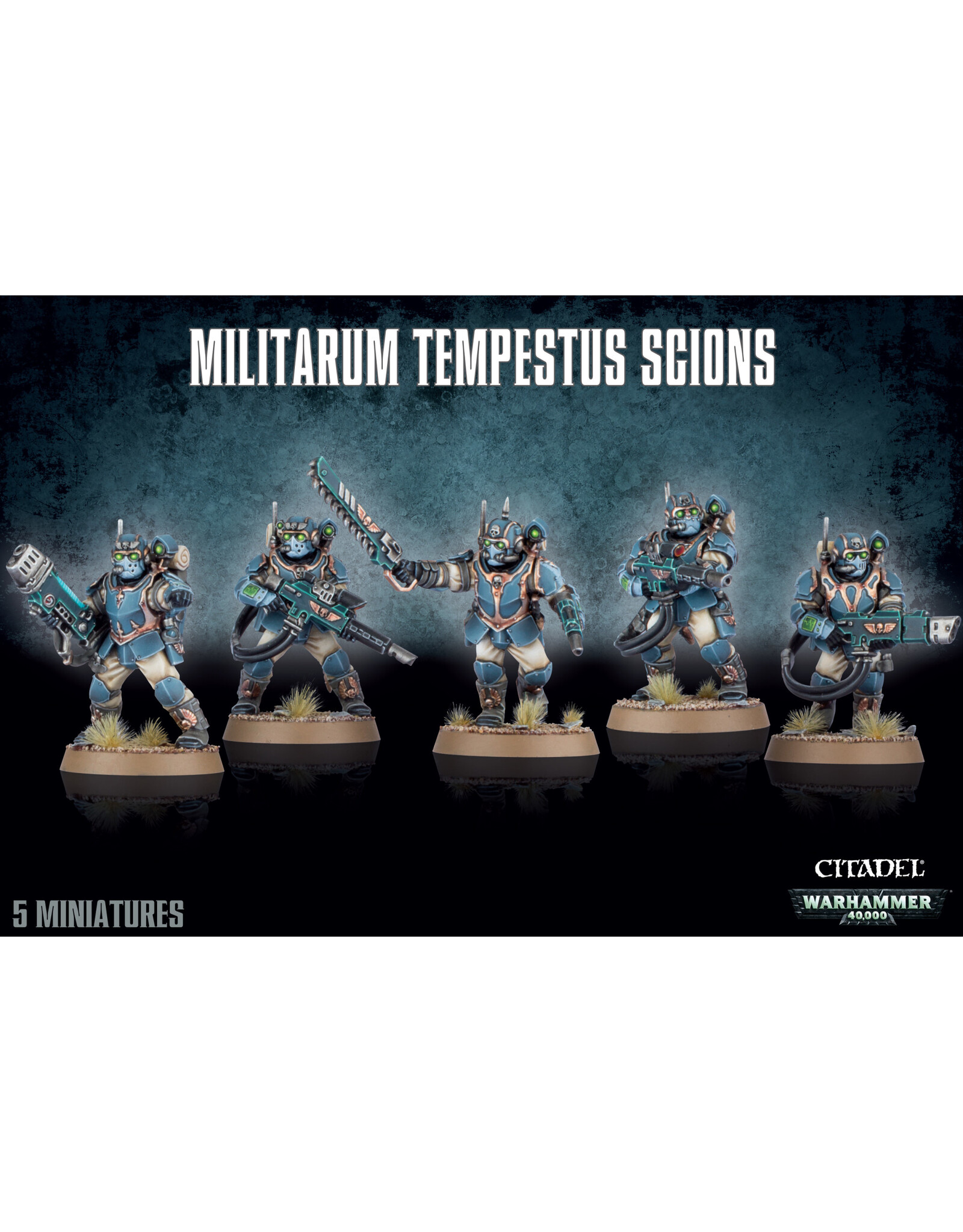 Games Workshop Warhammer 40k: Astra Militarum - Militarum Tempestus Scions