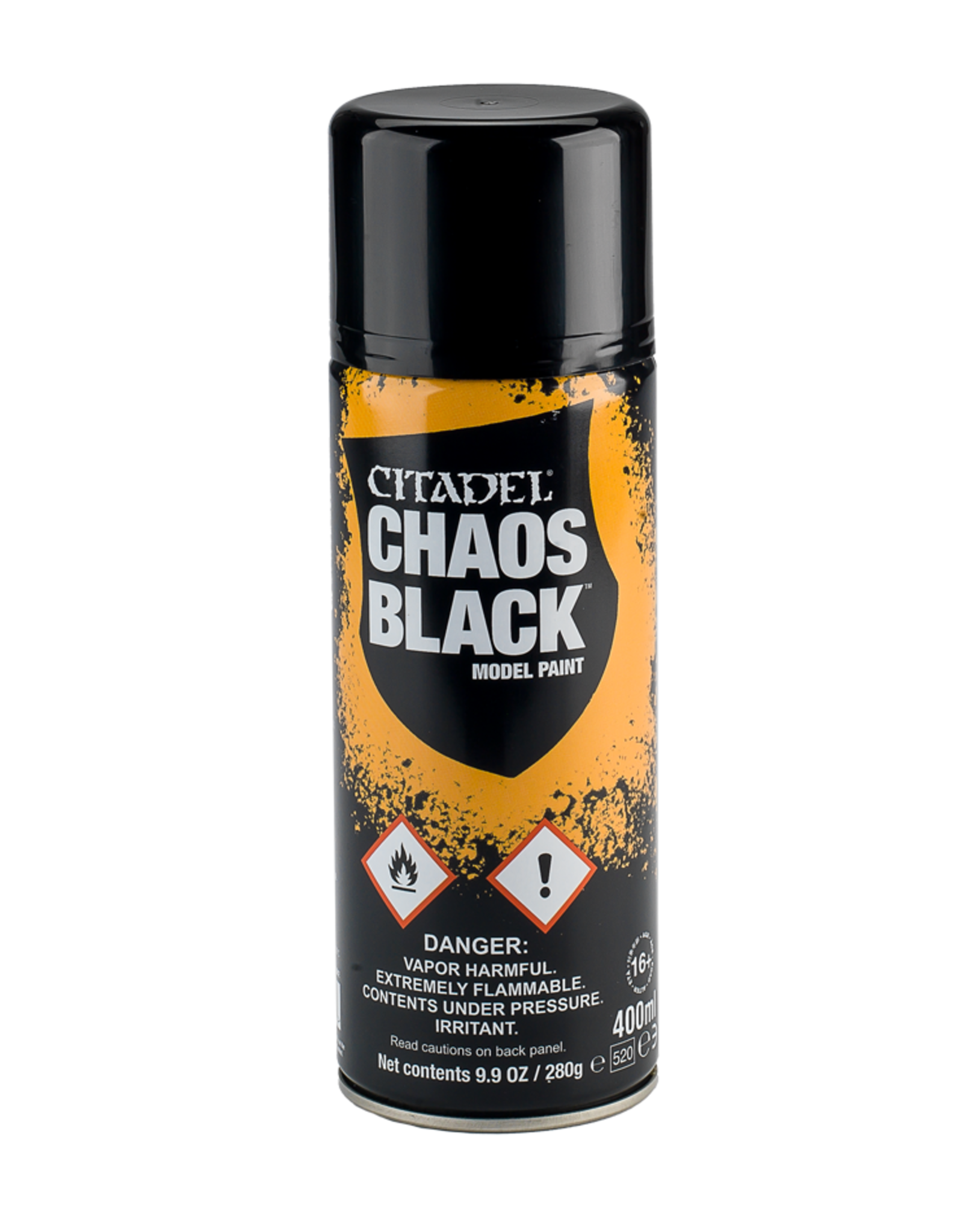 Games Workshop Citadel Spray: Chaos Black